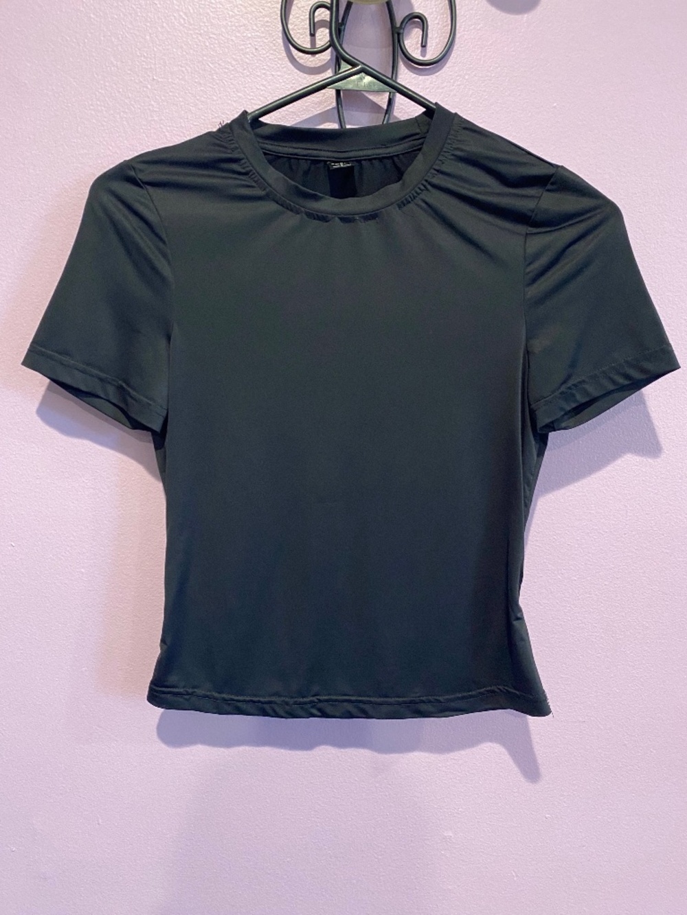 SHEIN Activewear Workout Top Bundle | 2 Short Sleeve Performance Shirts | Size S